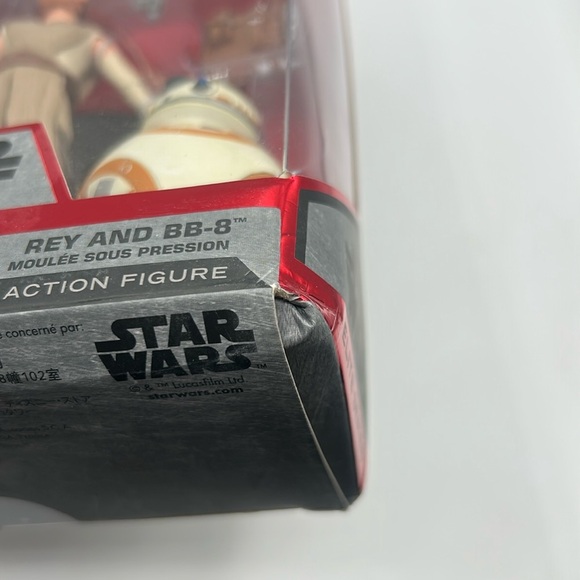 Disney Star Wars Rey and BB-8 Action Figure Set Dicast Elite Series New in Box! - Picture 5 of 7
